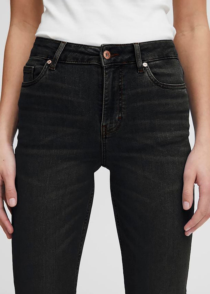 Emma Straight Leg Jeans -  Black