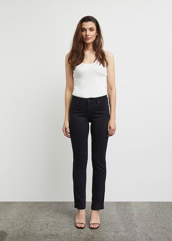 Emma Straight Leg Jeans -  Black