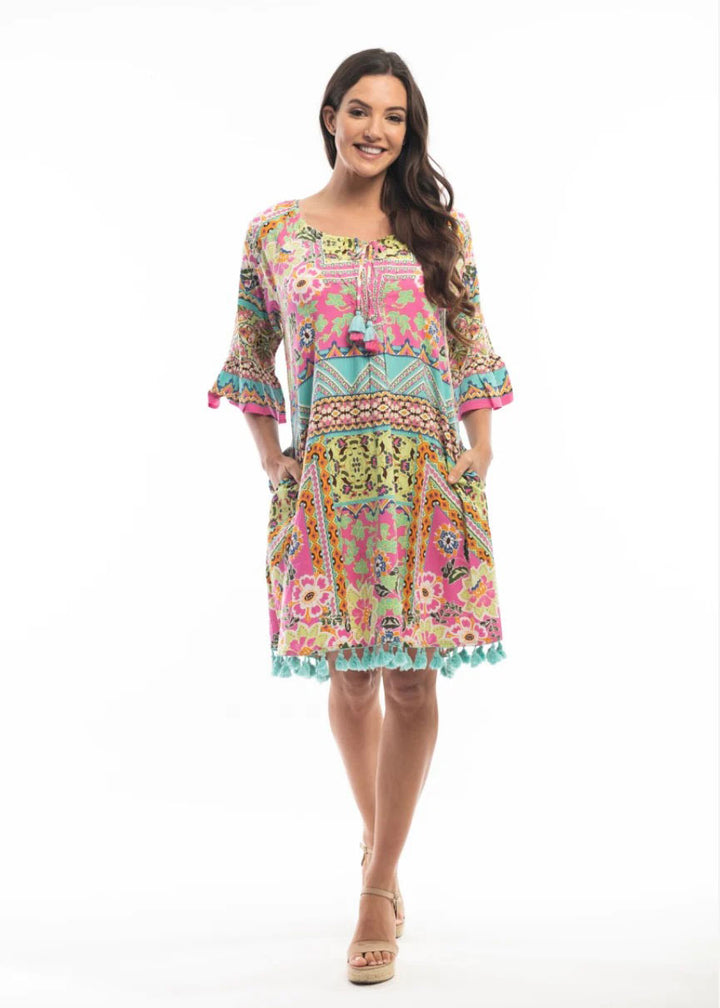 Orientique Boho Dress - Iruya