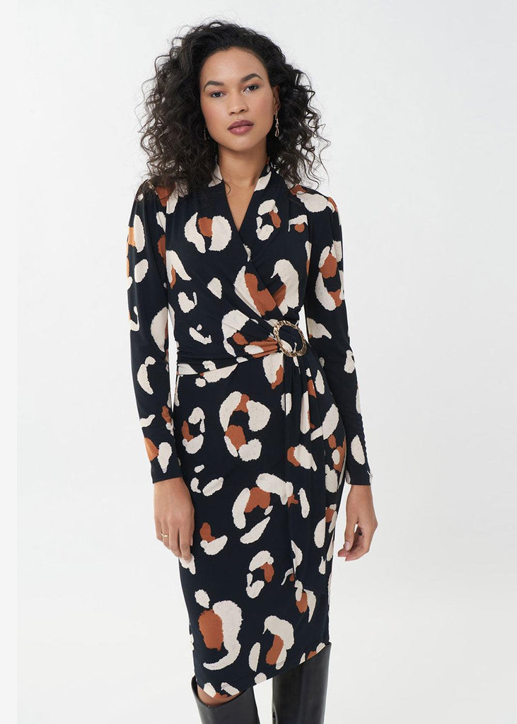 Joseph ribkoff store animal print dress