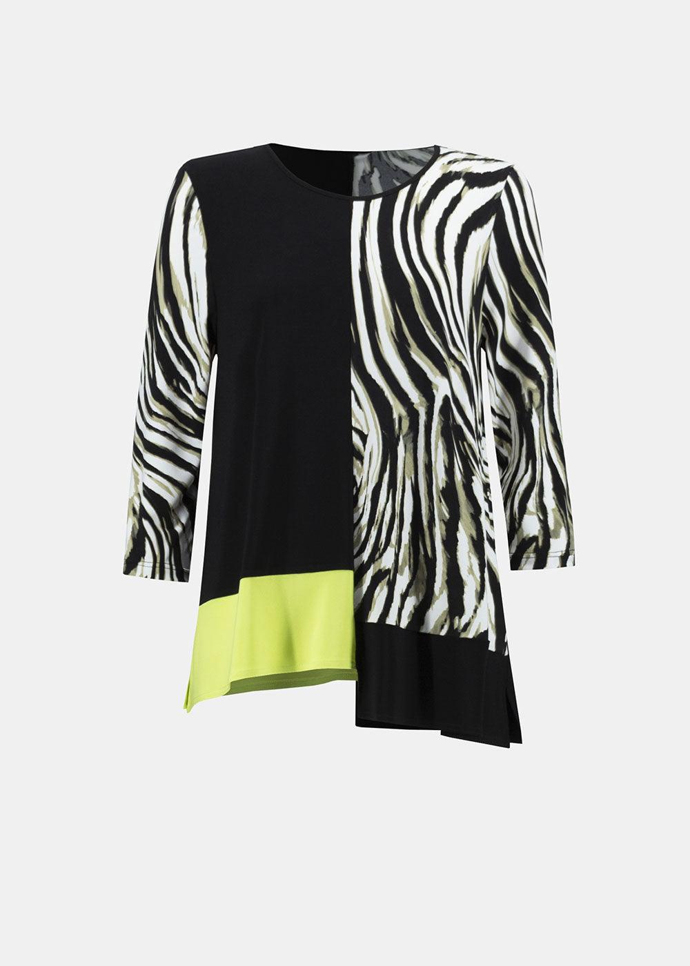 Joseph Ribkoff Animal Print Top - Justina Clothing