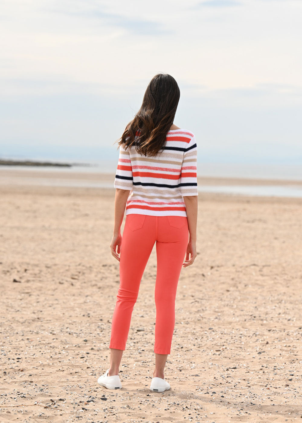 Marble Stripe Sweater