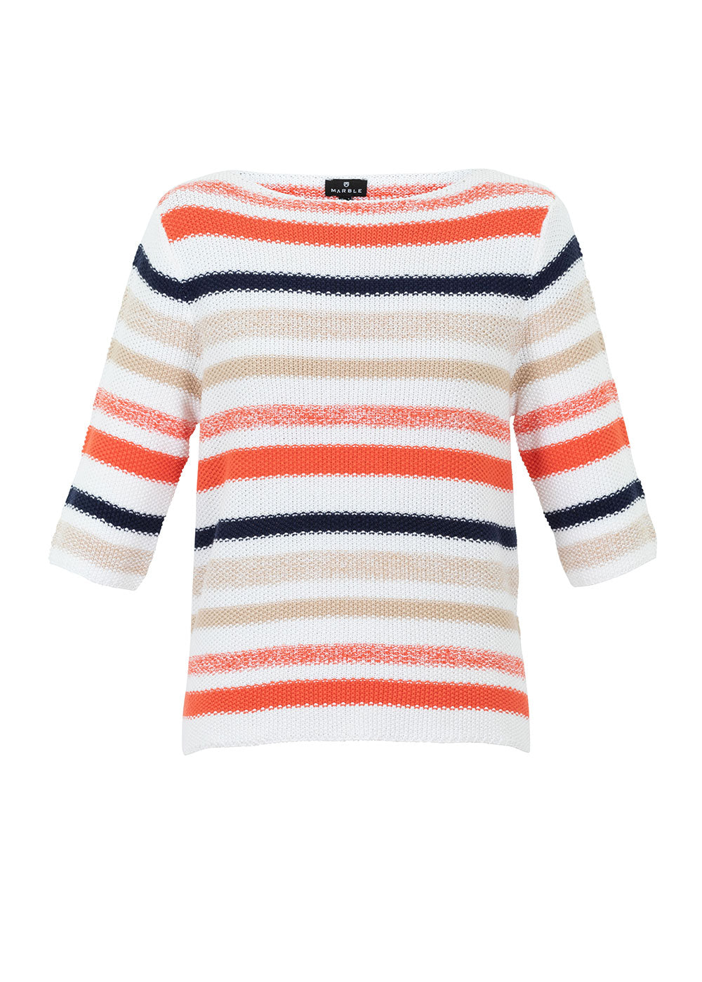 Marble Stripe Sweater